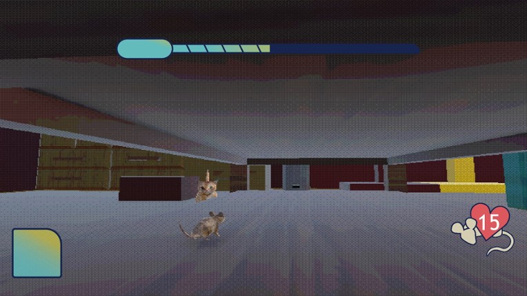 Low Poly Mouse Game screenshot