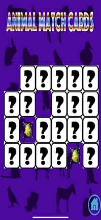 Ninu's Animal Match Card Game Image