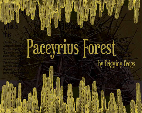 Paceyrius forest Game Cover