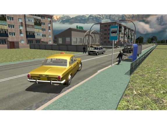 Russian Taxi Simulator 3D screenshot