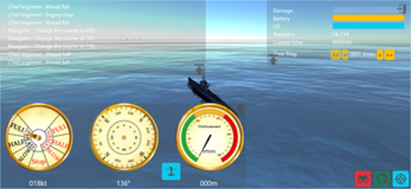 Submarine 3D Simulator Image
