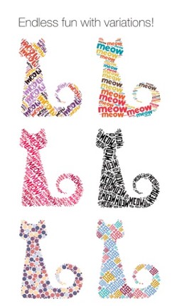 Text Mess - turn your messages into art screenshot
