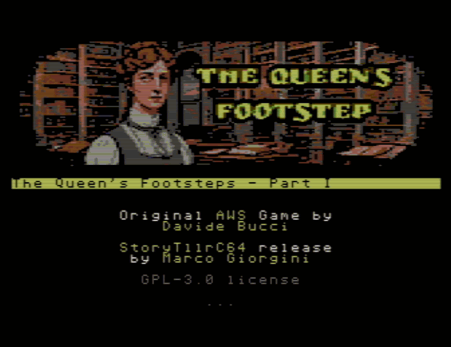 Games like The Queen's Footsteps (StoryTllr version)