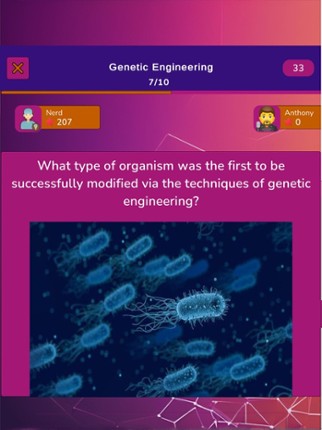 Biotechnology Knowledge Quiz screenshot