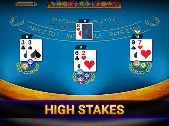 Blackjack 21: online casino screenshot