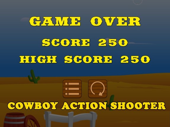 Cow Boy Action Shooter - Fun shooting Game screenshot