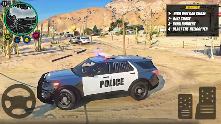 Police Van Driving: Cop Games screenshot