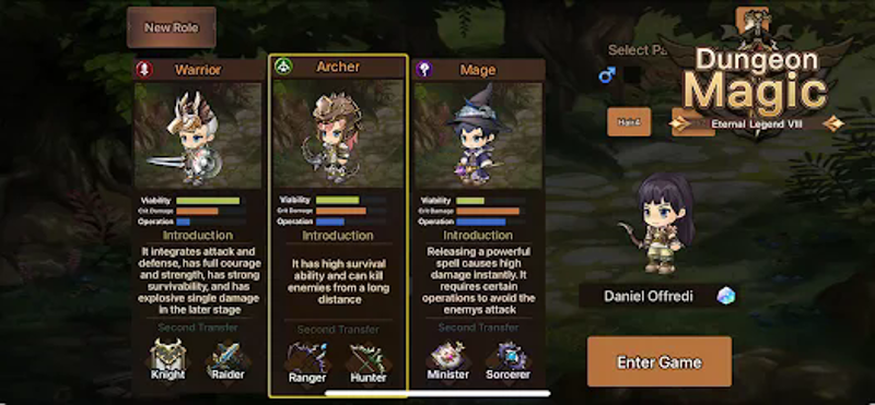 Magic Dungeon:Fallen Angel screenshot