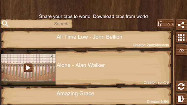 Kalimba Real screenshot