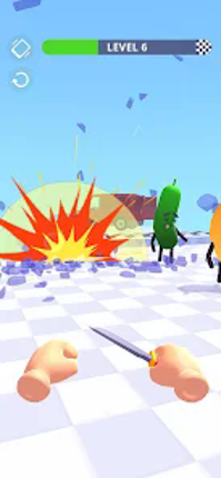 Hit Tomato 3D - Knife Master screenshot