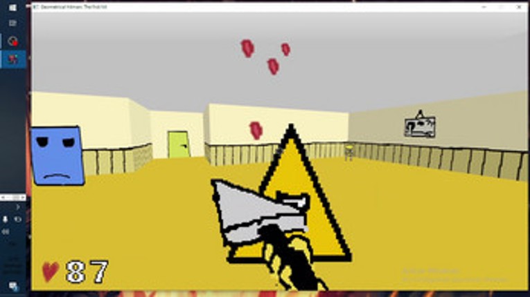 Geometrical hitman: The first hit screenshot