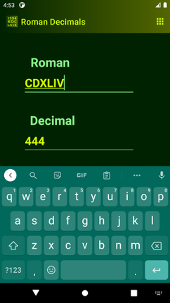 Roman Decimals Image