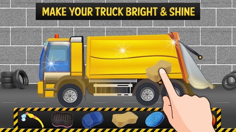 Garbage Truck Wash Salon : Cleanup Messy Trucks After Waste Collection screenshot