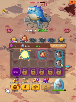 Idle Merge Monster screenshot