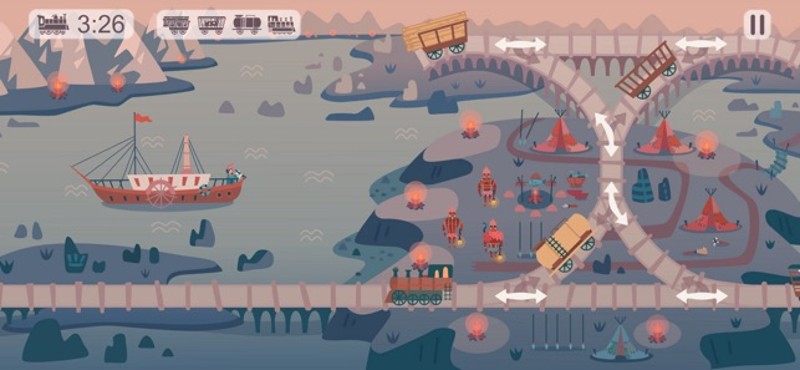 Logic Train: Railway Puzzle screenshot
