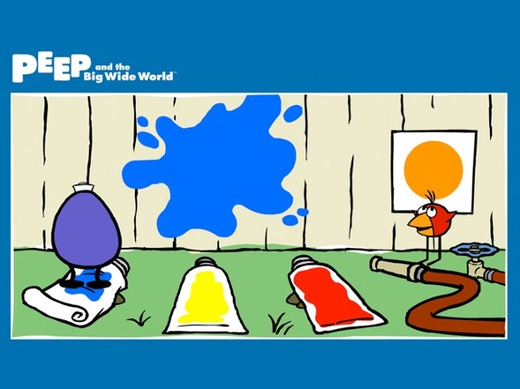 PEEP and the Big Wide World Paint Splat Image