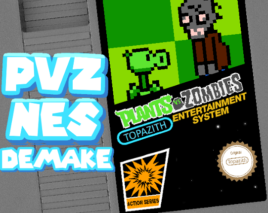 Plants Vs Zombies NES Demake │PVZ NES Image