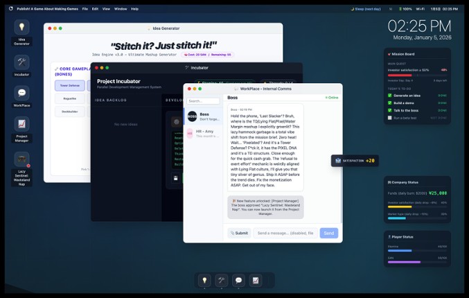 Publish! A Game About Making Games screenshot