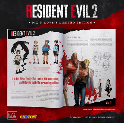 Resident Evil 2: Pix' N Love Limited Edition screenshot