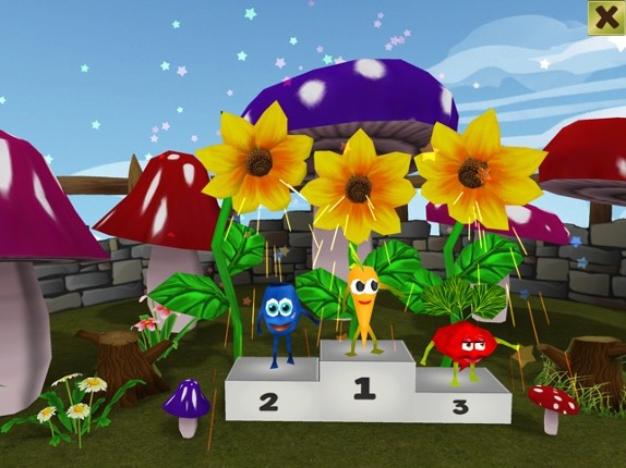 Roll in Veggie Ludo Land screenshot