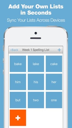 Spelling Bee Lists 1000+ Spelling Tests Grade 1-12 screenshot