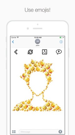 Text Mess - turn your messages into art screenshot