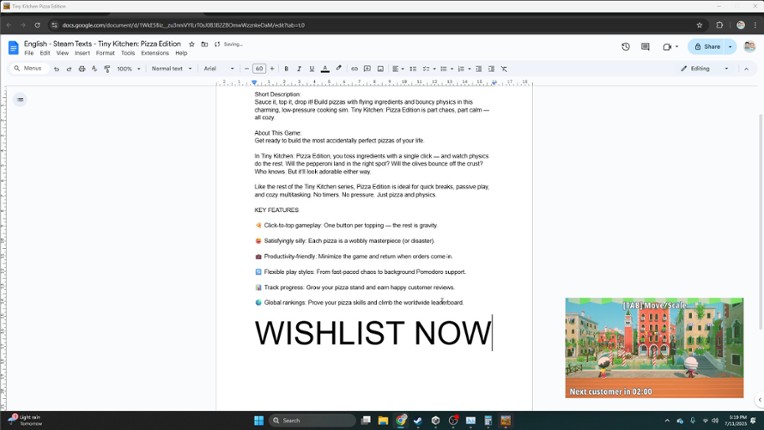 Tiny Kitchen: Pizza Edition Image