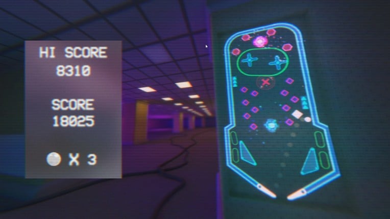 Vaporwave Pinball screenshot