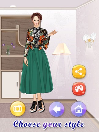 Aristocratic Dressup: Paris. Dress up a french princess with fashion clothes. screenshot