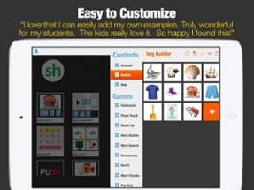 Digraphs sh - Flashcards &amp; Games Image