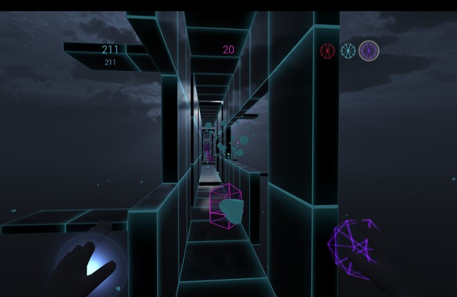 Eyes And Hypercubes Image