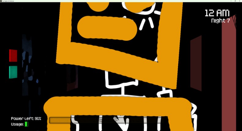 Five Nights At Stickman screenshot