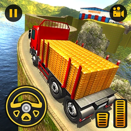 Uphill Gold Transporter Truck Image