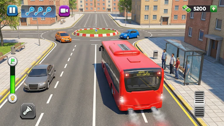 Bus Driving Simulator Game 3d Image
