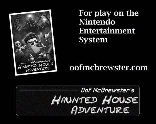 Oof McBrewster's Haunted House Adventure -- NES Image