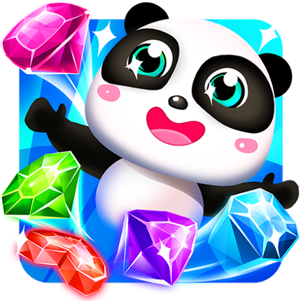 Panda Gems Jewels Game Match 3 Puzzle Image