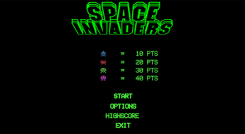 Space Invaders Effect screenshot