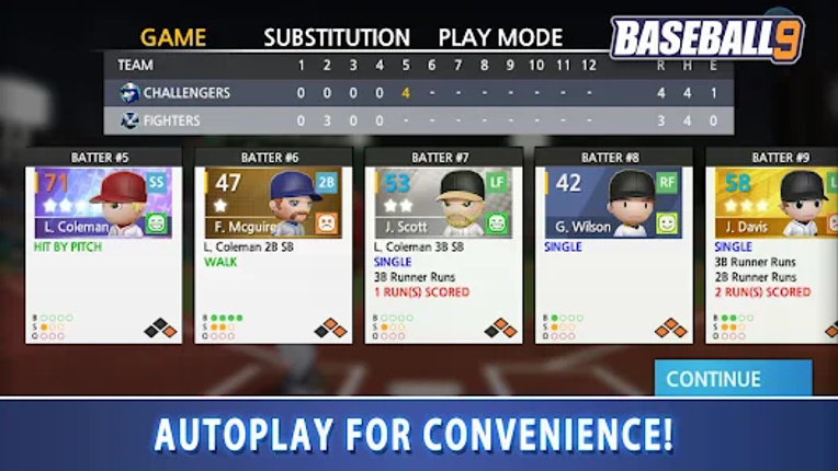 BASEBALL 9 screenshot