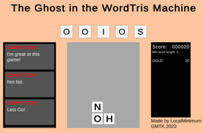 Ghost in the WordTris Machine Image