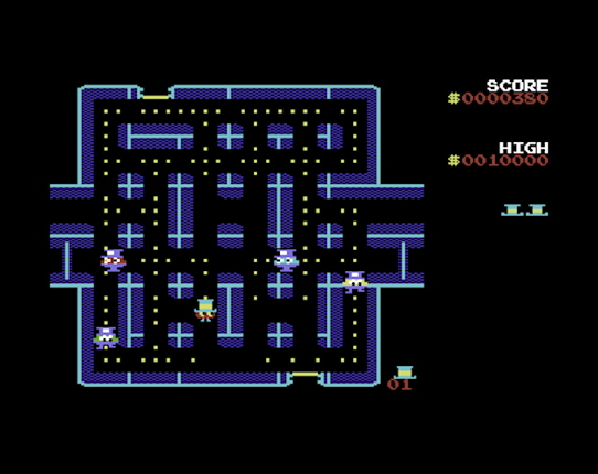 Lock'n'Chase (C64) Image