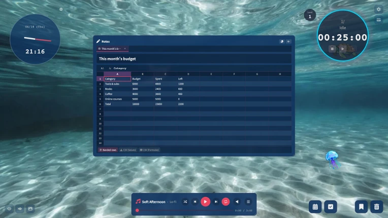Lofi Lagoon screenshot