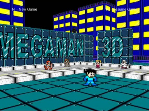Megaman 3D 2: The Siege of Megacity screenshot