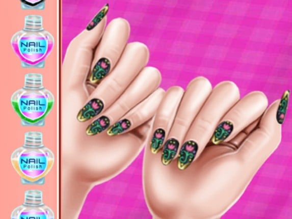 Royal Theme Nail Art DIY Game Cover