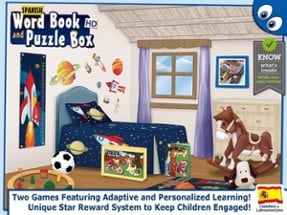 Spanish Words and Kids Puzzles Image