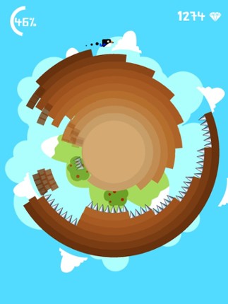 Spin Dash - a fun twist for the impossible style games Image