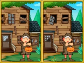 Spot The Differences Halloween Image