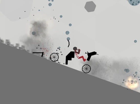 Stickman falling Image