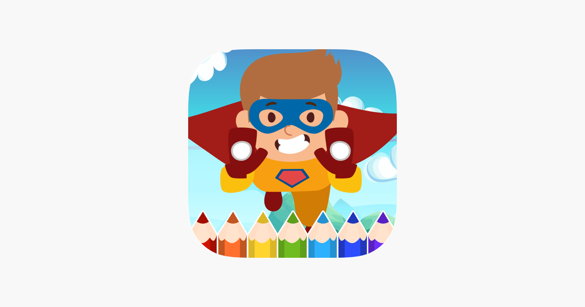Games like Superhero Kids Coloring Book - Painting Game