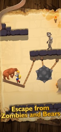 Temple Escape - Rope Puzzle screenshot