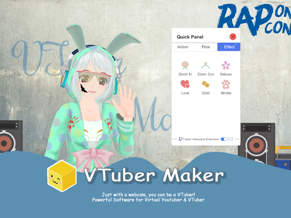 Games like Virtual Effect For VTuber  | Twitch Extensions